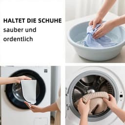 Waszak voor Schoenen en Delicate Kleding, Antideform, Mesh, met Rits (2 Stuks) - Ideaal voor Wassen en Beschermen — thumbnail 2