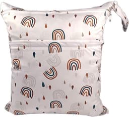 Waterdichte Wetbag 40 x 45 cm voor Luiers, Wasgoed en Camping - Ideaal voor Reizen, Gym en Strand — thumbnail 2