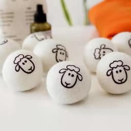 Set van 16 Droogballen - 3 cm Wolballen voor Droger - Herbruikbare Vilt-Droogballen - Kledingverzachter — thumbnail 4