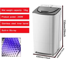 RFWR® Roterende afvoerdroger met 10 kg capaciteit en energiebesparing — thumbnail 5