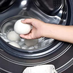 Allecto Plus - Herbruikbare Natuurlijke Woldrogerballen voor Wasdroger - Set van 6 Donsjack Drogerballen - Vilten Ballen - Donkergrijs - 6 cm - Duurzame Droogballen — thumbnail 4