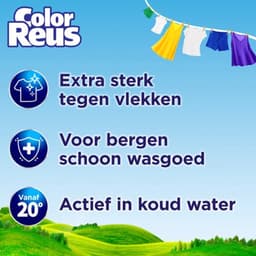 Witte Reus Wasmiddel Color Reus Gel 77 Wasbeurten - 2 x 3,465 liter - Voordeelverpakking — thumbnail 2