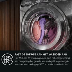 AEG LR7604UC4 7000 ProSteam® UniversalDose - Wasmachine - 40% zuiniger dan vereist voor A - 1400 toeren - 10 kg — thumbnail 3