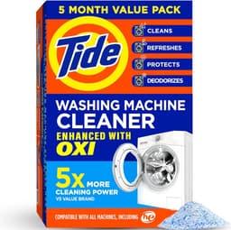 Tide Washing Machine Cleaner with Oxi – Dieptereiniging voor Wasmachines – 5 Maanden Supply — thumbnail 1