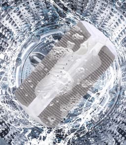 Waszak - Wasnet Voor Schoenen - Waszak Voor Schoenen - 32.5 x 12.8 cm - Netje Anti-Vervorming - Schoen Wassen - Schoenenwaszak - Wasgoed - Wasmachine - Schoenen / Sneakers - met Rits - Herbruikbaar - 2 Stucks — thumbnail 2