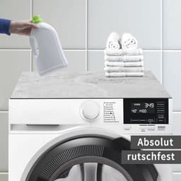 Antislip Wasmachine Beschermers Set van 2 - 60 cm Betonlook — thumbnail 3