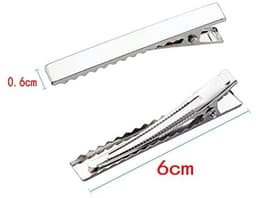 50 Stuks Zilveren Duckbill Haarspelden - Metalen Alligator Haarclips voor Thuis en Professioneel Gebruik — thumbnail 4