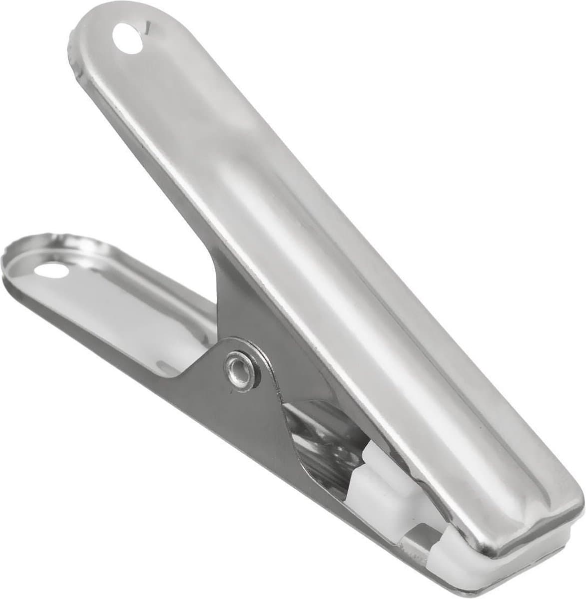 5Five wasknijpers - 16x stuks - van RVS - Was ophangen - Was knijpers - 6 cm — afbeelding 1