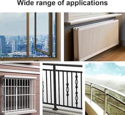 Droogrek Hangend - Wasrek Uitklapbaar - Wanddroogrek - Hangdroogrek - Deur - Balkon - Radiator - Met Sokkenrekje — thumbnail 5