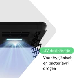 Wasophoogte® Elektrisch Droogrek - Plafonddroogrek Pro - Droogrek - Droogrek Elektrisch - Plafond Droogrek - 38 kg draagvermogen — thumbnail 3