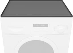 Bodo® Bescherm Mat Voor Wasmachine & Droger - Silicone 60x50cm - Zwart — thumbnail 2
