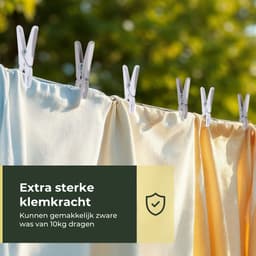 Gandria Wasknijpers 48 Stuks - Kunststof Wasknijpers - Set van 48 Plastic Knijpers - Wasrek Knijpers 10 Kg - Grijs/Wit en Wit/Grijs — thumbnail 4