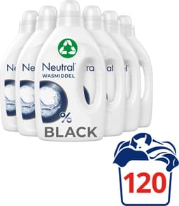 Neutral Vloeibaar Wasmiddel Zwart en Donker- 5 x 1L - Voordeelverpakking — thumbnail 4