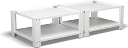 Bodo® - Wasmachine Verhoger - Dubbel - Kast - Ombouw met Plank - Wit - 127x54x31cm — thumbnail 1