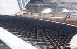 Grind Stabilisator Raster - Honingraat Fundering Mesh - Oprit Stabiliseren - 10 cm Hoge Bodemversterking - 3600 kg Draagvermogen - Zwart — thumbnail 1