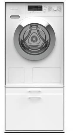 Washcab® Wasmachine Kast - Wasmachine Verhoger - Wasmachine Ombouw - Wit - Base - 120kg draagkracht - 5 jaar garantie — thumbnail 1