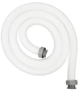 Slang - D 38 L 3,0 m - PVC - Wit - 38 mm schroefdraad — thumbnail 1