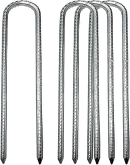 Duurzame Grondankers voor Tent en Tuin, Galvanized Grondpinnen, 30 cm, 4 Stuks, Ideaal voor Trampolines en Schommels — thumbnail 4