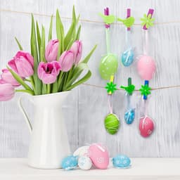 Houten Wasknijpers - Kleding Pins Decoratieclips - Foto's Ophangen - Natuurlijk Hout - 7.4 cm - Felroze — thumbnail 2