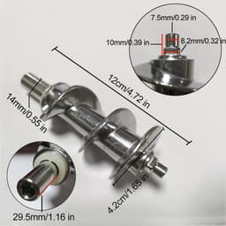 Dailygoody - Aluminium Vleesmolen - Vervangende Accessoires - Eenvoudige installatie - Verbeterde prestaties - Perfect voor thuiskeuken - Geschikt voo... — thumbnail 5