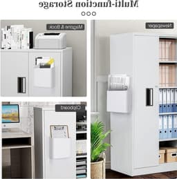 Magnetische Pluisbak voor Wasruimte - Badkamer - Wasmachine - Bespaarcontainer - Opknoping - Verbreden Opslag Houder - Organizer Mand - Muurmontage Prullenbak voor Wasmiddel Pods - Droger Wasmachine Ballen — thumbnail 4