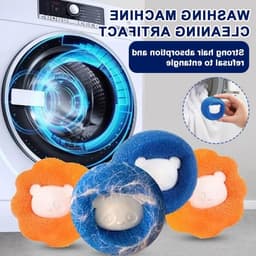 Effectieve haarverzamelaars voor wasmachines - 10 stuks voor het verwijderen van katten- en hondenhaar uit beddengoed en kleding — thumbnail 4