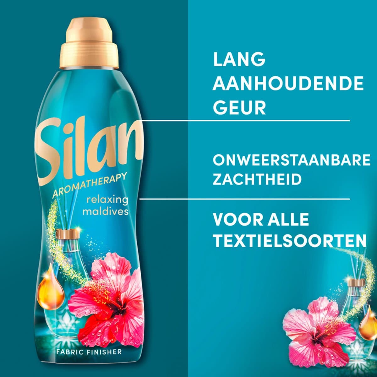 Silan Wasverzachter AT Relaxing Maldives 35 Wasbeurten 770 ml — afbeelding 1