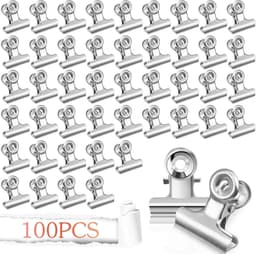 Kleine Bulldog Clips - 100 Stuks Briefklemmen voor Papier, Foto's en Knutselwerk — thumbnail 1