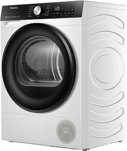 Hisense DH3S902BWCC - Condensdroger - 9 kg - Vrijstaand - Voorbelading - Warmtepomp - Wit - Draaiknop - TouchControl - 63 dB(A) - Ion Refresh - Allergy Care - Auto Dry — thumbnail 3