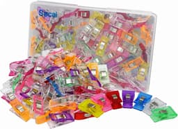 Naaiclips Knutselen - Quilt Clips - Stoffen Vastzetten - Grote Hoeveelheid - 80 Stuks - Veelkleurig — thumbnail 1