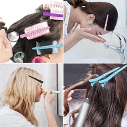 24x Professionele Metalen Haarspelden Antislip Krokodillenclips voor Stijlen en Kappergebruik — thumbnail 2