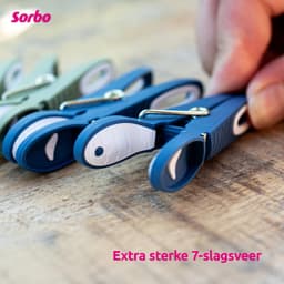 Sorbo Wasknijpers met Extra Grip - 20 Stuks - Kunststof - UV-Protectie - Sterke Knijpers — thumbnail 4