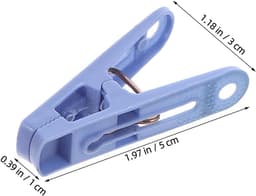 Kleurrijke Wasknijpers - Kleding Klemmen - Buiten Drogen - Winddichte Antislip Grip - 5 cm Lengte - Meerkleurig — thumbnail 5
