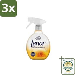 3 x Lenor – Crease Releaser Spray – Summer Breeze – Kreukverwijderaar & Textielverfrisser – 500 ml - Grootverpakking - Kreukverwijderaar - Textielverfrisser - Kleding Creëren - Katoen - Linnen — thumbnail 1