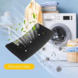 4-delig - Geschikt voor Whirlpool Foam Sponge Filter 481010716911 - Droger HX HMMR10440 - Drogerfilter - 230*115mm - Sponsfiltermat 4 Gaten - Drogerfilter — thumbnail 5