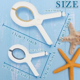 8pcs Strandstoel Clips - Strand Handdoek Clips voor Ligstoelen - Zware Kunststof Klemmen om je Handdoek op zijn Plaats te Houden — thumbnail 3