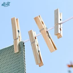 Sterke PVC gecoate waslijn van 15 meter - Weer- en roestbestendig, ideaal voor buiten — thumbnail 2
