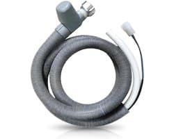 Universele Inlaat Slang voor Afwasmachine en Wasmachine, 1,85 m Water Slang met 3/4 Inch Aansluiting en Hoek van 90 Graden