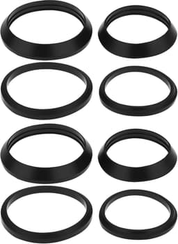 8Pcs Trap Inlet Rubber Washer Mixed Pack,1 1/4 and 1 1/2 Washers for Basin, Bath, Kitchen Sink Plumbing Seals — thumbnail 1