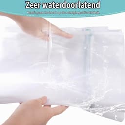Wasmachine Wasnet voor Dekens, Jassen, Gordijnen en Lakens - 2 Stuks, Duurzaam en Effectief — thumbnail 2