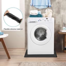 Waterdichte antislip onderlegger voor wasmachine en droger - 60x60 cm — thumbnail 2