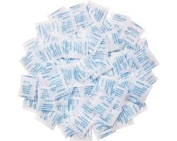 Gel zak voor het bewaren van levensmiddelen, luchtvochtigheid, 100 verpakkingen, silicagel sachets droogmiddel, levensmiddelenkwaliteit, vochtabsorberend, luchtontvochtiger