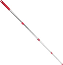 1set Verstelbare Rvs Mop Handle Vervangingsset Uitbreidbare Mop Voor Diverse Hoofden Eenvoudig Te Bevestigen Ergonomisch Ontwerp Voor Comfortabel Schoonmaken — thumbnail 1