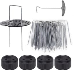 Set van 50 Anti-Roest Grondankers van Ongelakt Staal — thumbnail 1
