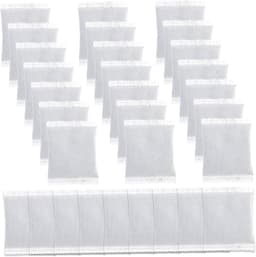 Geactiveerde Houtskool Zakken - Luchtverfrisser Geurvreter - Geuren Absorberen - Natuurlijke Houtskool - 30 stuks - Wit — thumbnail 1