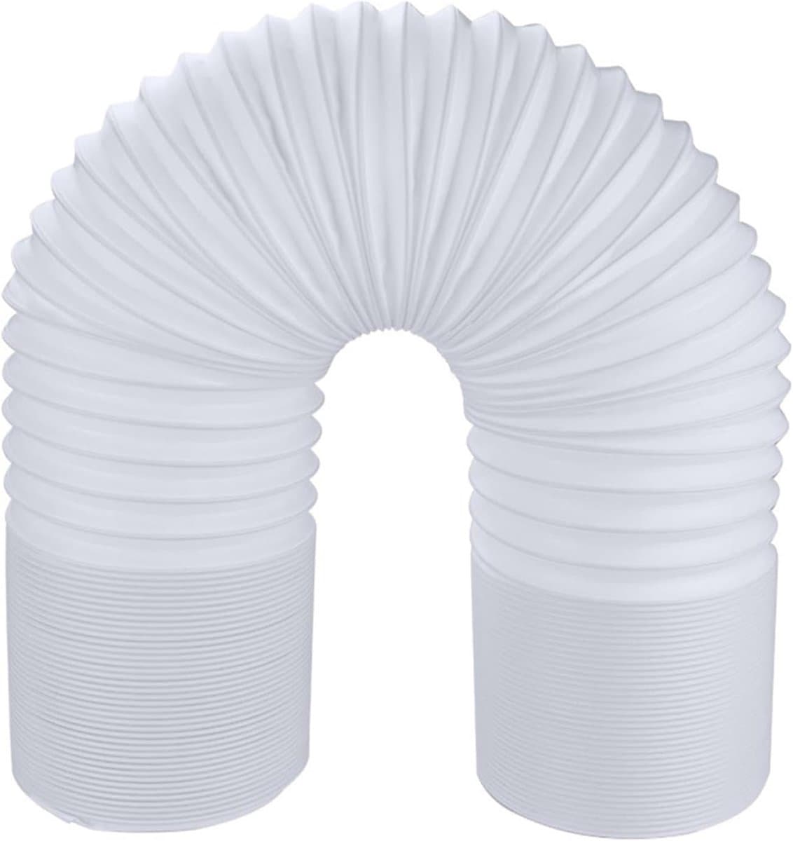 Afvoerslang Airco - Slang Mobiele Airco - Ventilatie Verbeteren - Hittebestendig PP Materiaal - 15 cm Diameter - Wit — afbeelding 1