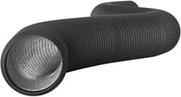 Afvoerbuis - Flexibele slang - Airco ventilatie - Stabiele constructie - 150 mm x 3 m - Grijs — thumbnail 1