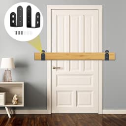 Deurframe beugels 2 x 4 - staal - U-vormige veiligheidssluiting - voor extra beveiliging - ShopVlot — thumbnail 4