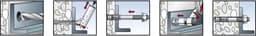 Stalen Ankers - Beton Bevestiging - Binnen Bevestigen - Hoog Draagvermogen - 8/10/71 mm - Zilver — thumbnail 2