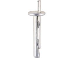 Plafondanker - Hameranker Boutanker - Plaatwerk Bevestigen - Stalen Hamer in Anker - 6 x 65 mm - Zilver
